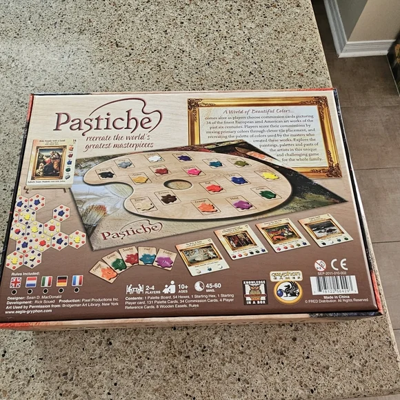 Pastiche Boardgame - Picture 2 of 6